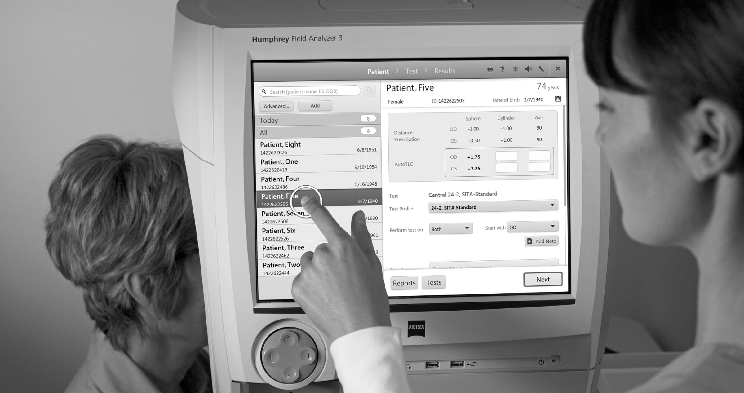Field Vision Testing Advances SITA Faster Australia